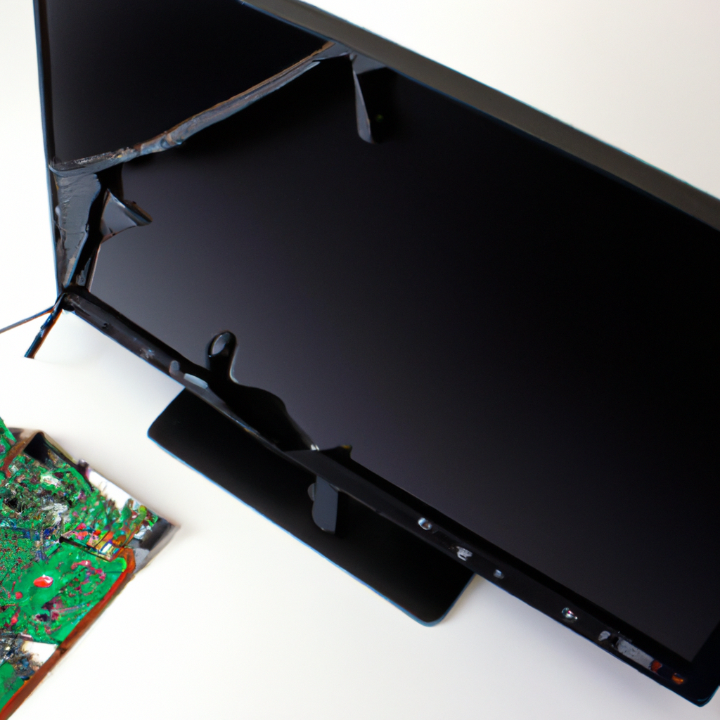 ¿Cuánto cuesta reparar la pantalla de un televisor?